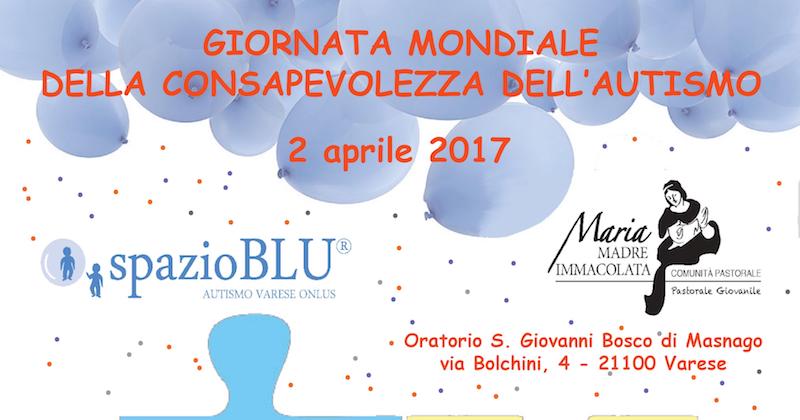 Spazio Blu Autismo Varese Onlus 2 aprile 2017