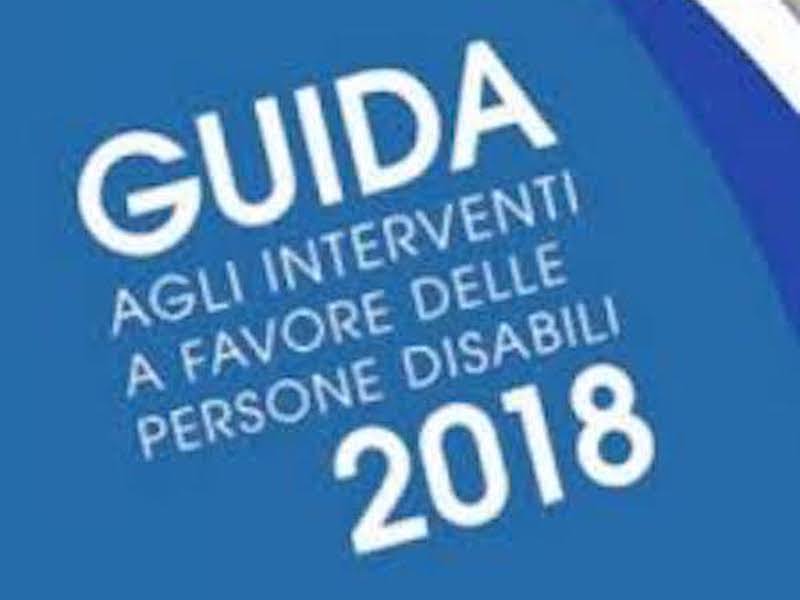 Guida agli interventi per le persone disabili 2018